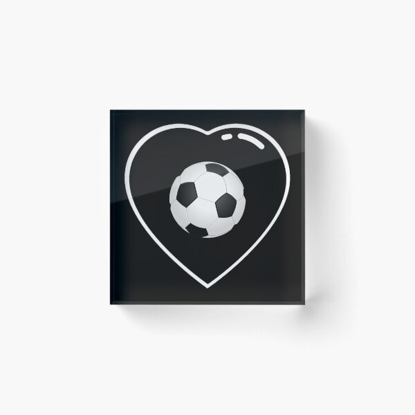 Item preview, Soccer football black heart designed and sold by Astralia.