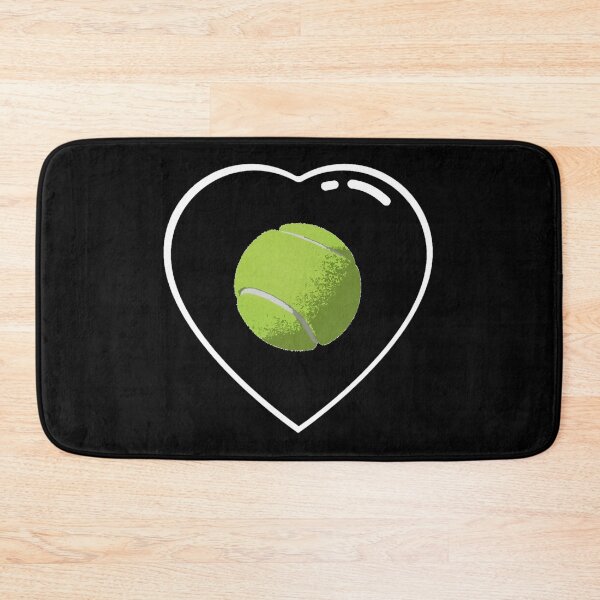 Item preview, Black heart tennis ball designed and sold by Astralia.