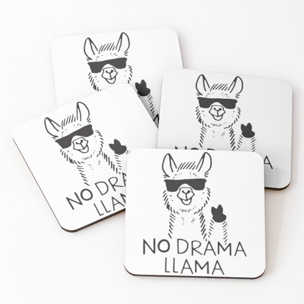 Item preview, No drama llama  designed and sold by LilBaka.