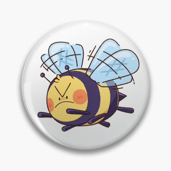 Item preview, Angry Flying Attack Bee designed and sold by RaidingSalmon.
