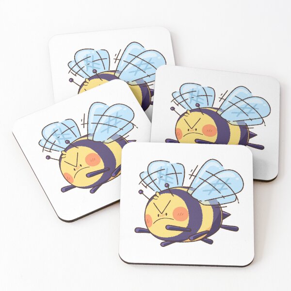 Item preview, Angry Flying Attack Bee designed and sold by RaidingSalmon.