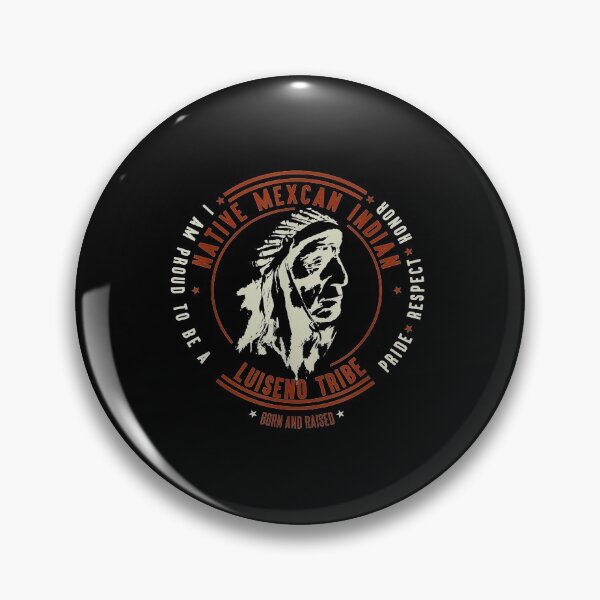 Artikelvorschau, Luiseno Indianer Indianer Stolz Vintage Retro Chief Log entworfen und verkauft von lolahomya.
