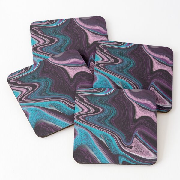 Item preview, liquid color waves background texture designed and sold by SpaceVector.