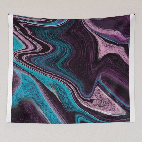 Item preview, liquid color waves background texture designed and sold by SpaceVector.