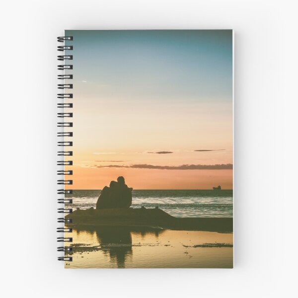 Item preview, couple watching a romantic sunset designed and sold by zakaz86.