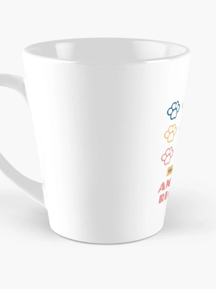 Thumbnail 3 of 4, Coffee Mug, Fight For Animal Rights designed and sold by Rpgpbp.