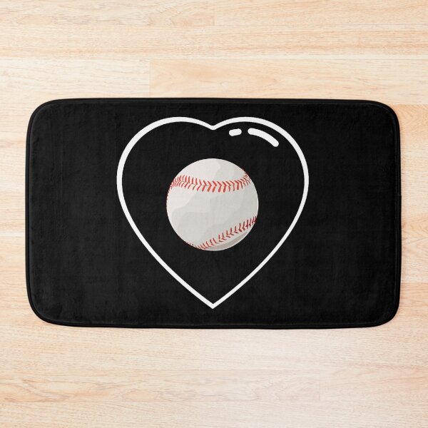 Item preview, Black heart baseball ball designed and sold by Astralia.