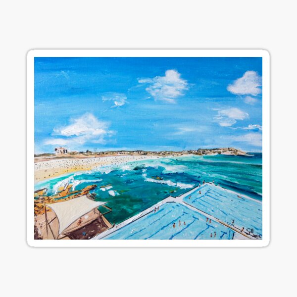 Item preview, Bondi Icebergs Summer designed and sold by gillsart.