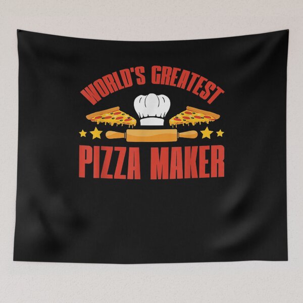 Item preview, Funny World's Greatest Pizza Maker Gift For Men Women Kids designed and sold by lolahomya.