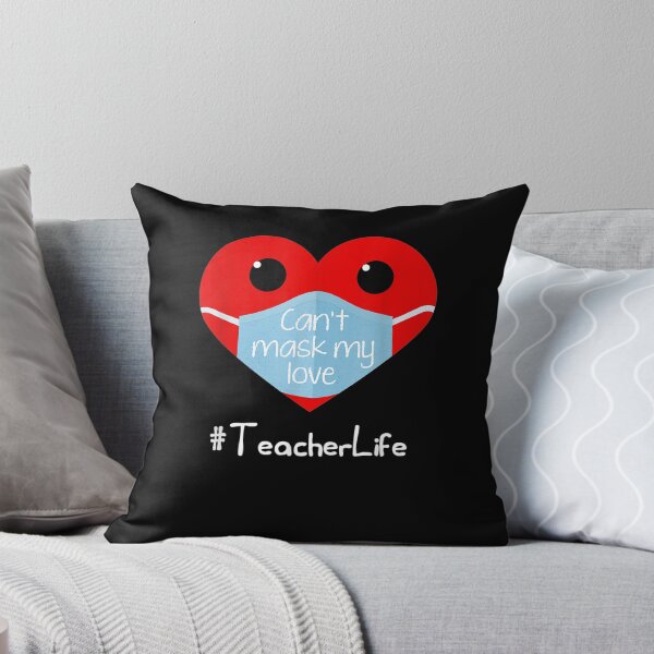Item preview, Cute Love Teacher Life Can't Mask My Love Valentines Day designed and sold by lolahomya.