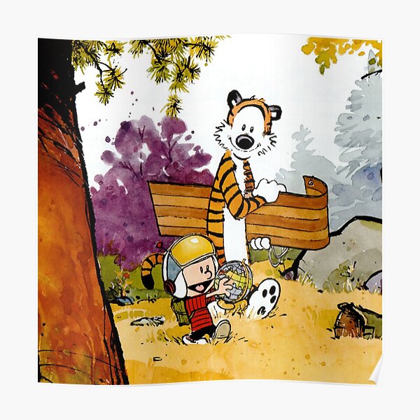 Calvin et Hobbes Poster