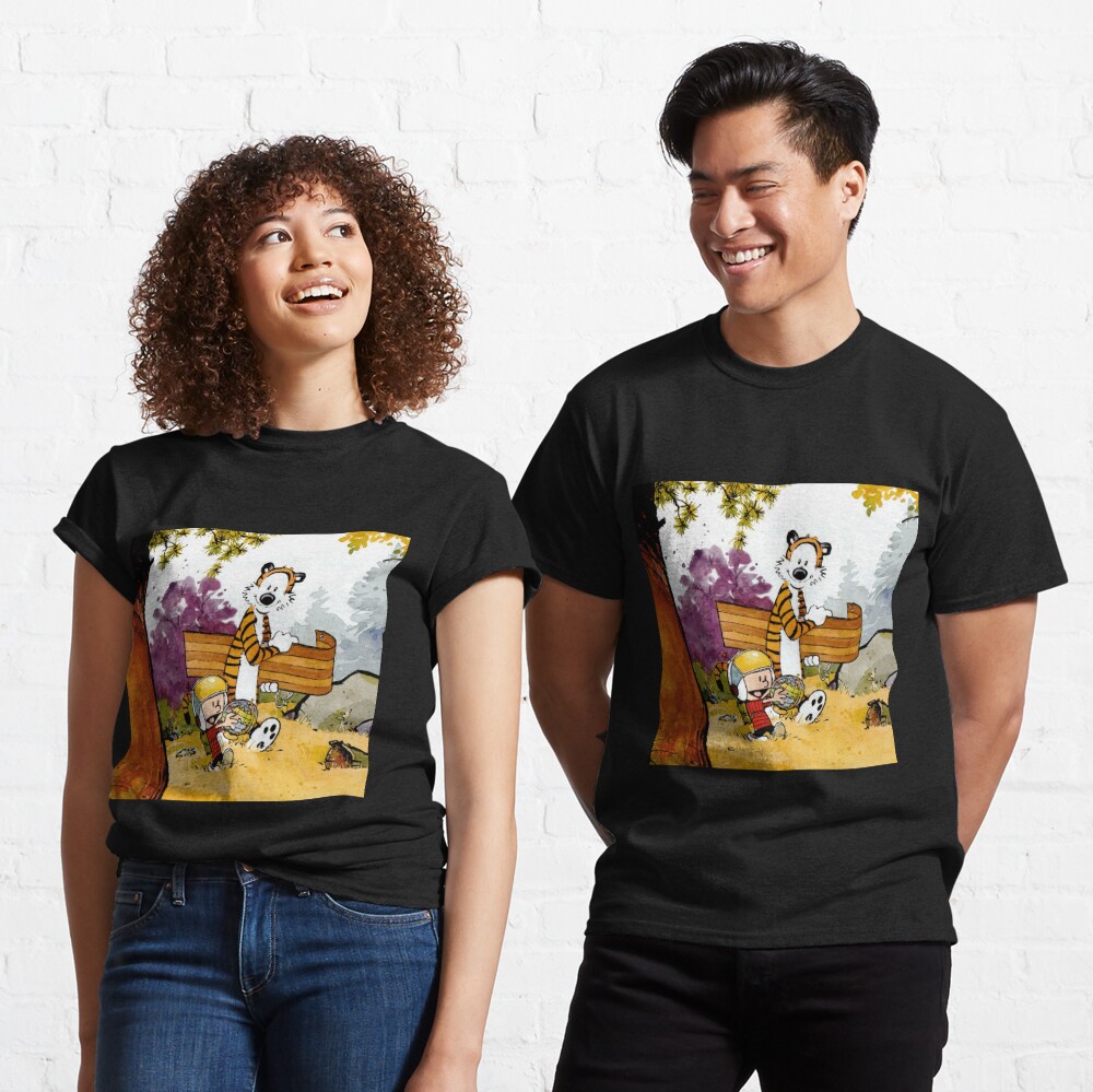 Discover calvin and hobbes Classic T-Shirt