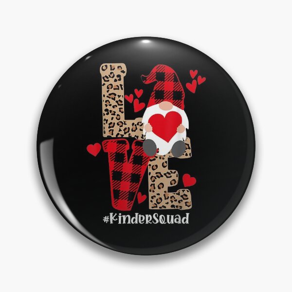 Item preview, Love Kindergarten Squad Gnome Teacher Valentine's Day 2021 designed and sold by lolahomya.