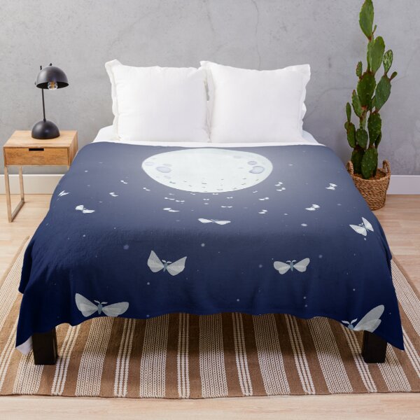 Item preview, Night moth flying to the moon designed and sold by SpottedPilot.