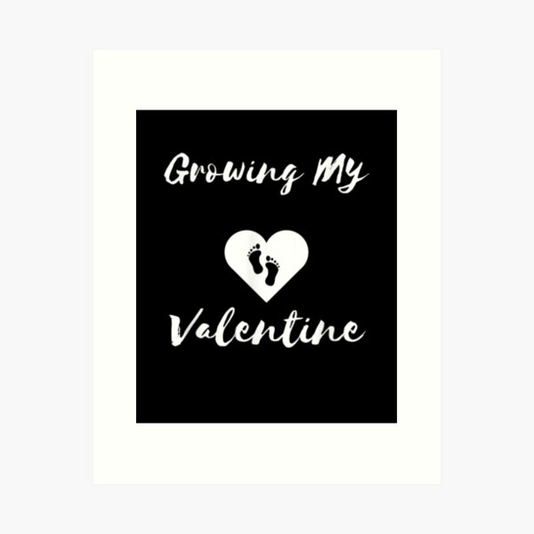 Item preview, Growing My Valentine Pregnancy Blessing Announcement Gift designed and sold by lolahomya.