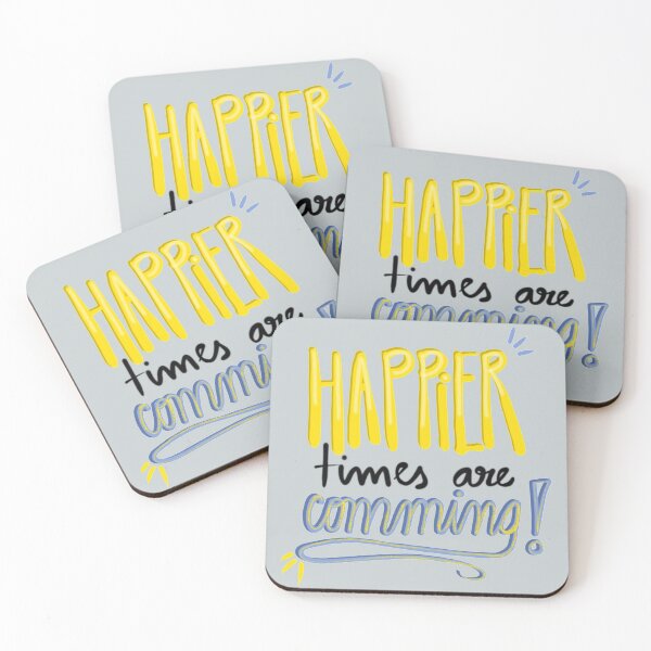 Item preview, Happier Times are Comming designed and sold by redstitchlab.