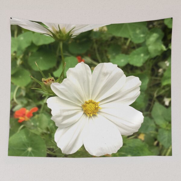 Item preview, White flower designed and sold by Jenie Yolland.