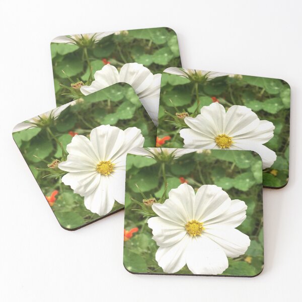 Item preview, White flower designed and sold by Jenie Yolland.
