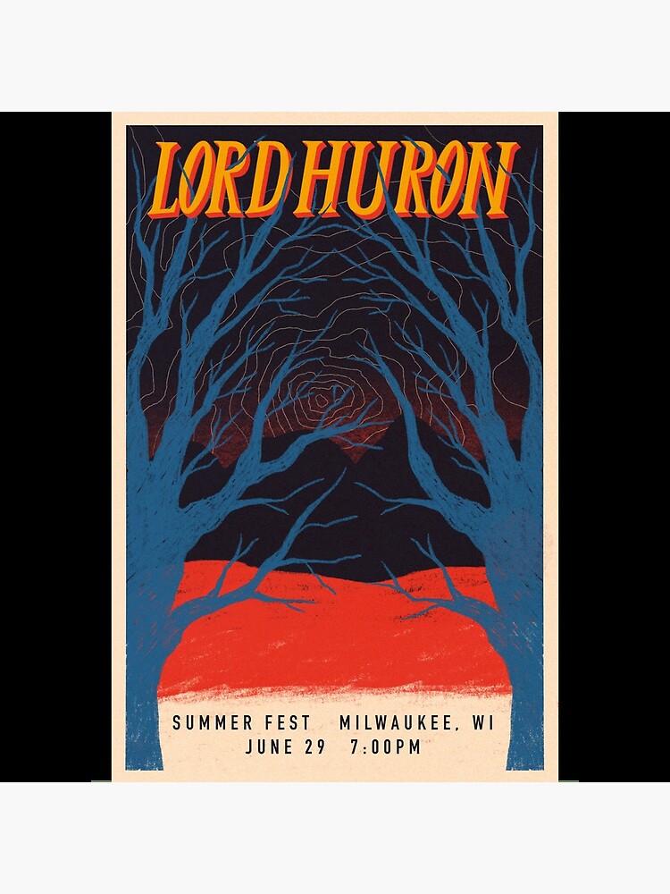 "Lord Huron" Poster by Navelgumg Redbubble