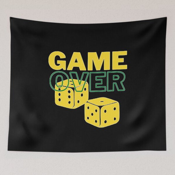 Item preview, Game Over And Gamestop designed and sold by sasijaya.