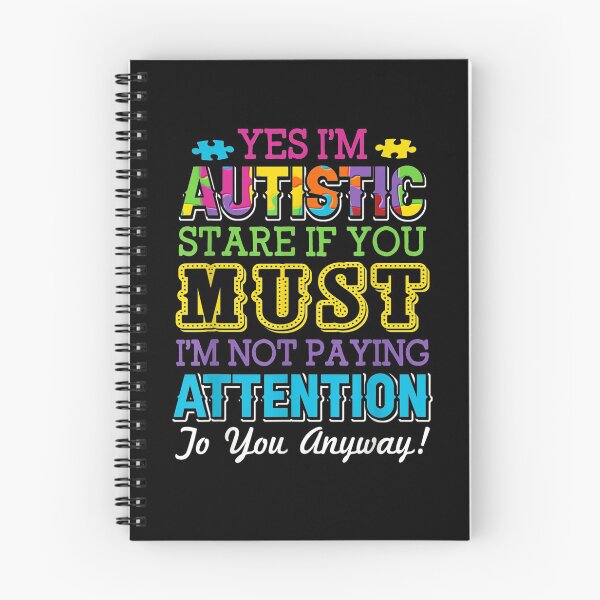 Item preview, Yes I'm Autistic Stare If You Must Funny Autism Gift designed and sold by lolahomya.