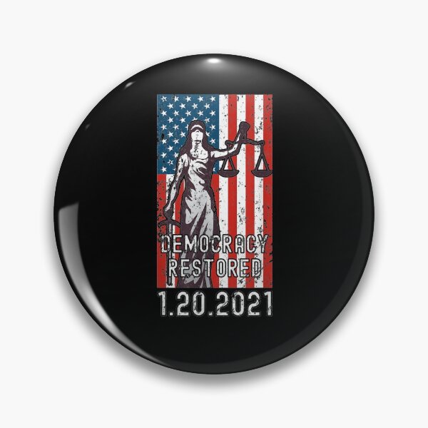 Item preview, Democracy Restored Joe Biden Inauguration 2021 Kamala Harris designed and sold by lolahomya.
