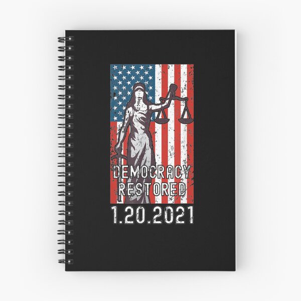 Item preview, Democracy Restored Joe Biden Inauguration 2021 Kamala Harris designed and sold by lolahomya.