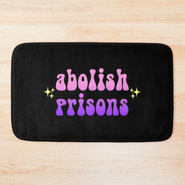 Item preview, Abolish Prisons sparkly gradient meme text designed and sold by everything4eva.