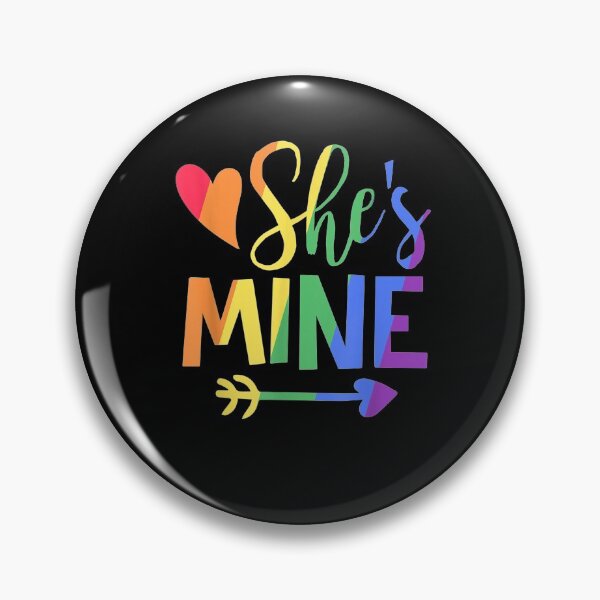 Item preview, Valentine's Day She Is Mine I Am Hers Girl designed and sold by lolahomya.