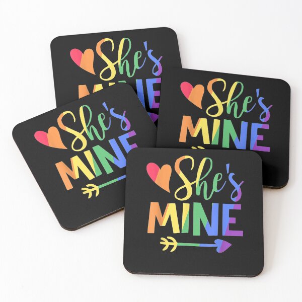 Item preview, Valentine's Day She Is Mine I Am Hers Girl designed and sold by lolahomya.