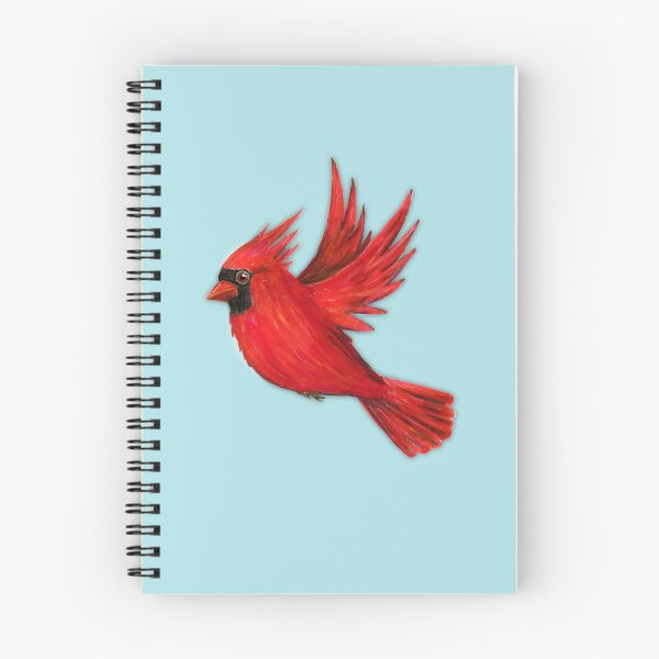Item preview, Flying northern cardinal designed and sold by Bwiselizzy.