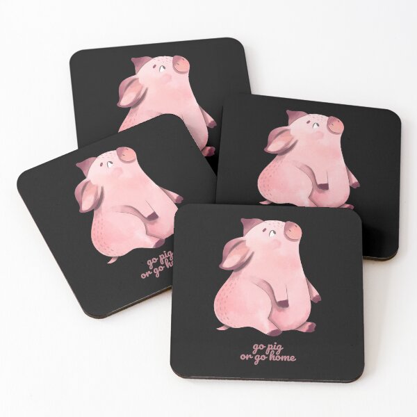 Item preview, Go Pig or Go Home designed and sold by Nathalie Aynié.