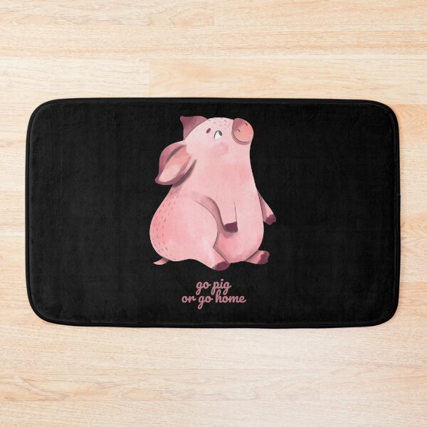 Item preview, Go Pig or Go Home designed and sold by Nathalie Aynié.
