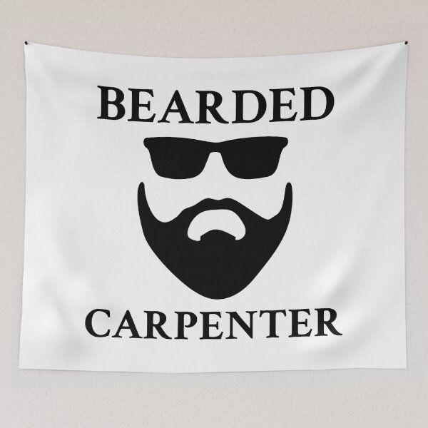 Item preview, Bearded Carpenter designed and sold by kickwear-com.