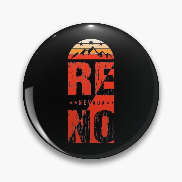 Item preview, Retro Vintage Reno Nevada City Holidays Casino Tourism Tees Desert River Alley Sierra Nevada Skiing Ski Resort Top designed and sold by shirti.