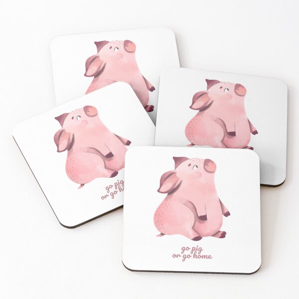 Item preview, Go Pig or Go Home designed and sold by Nathalie Aynié.