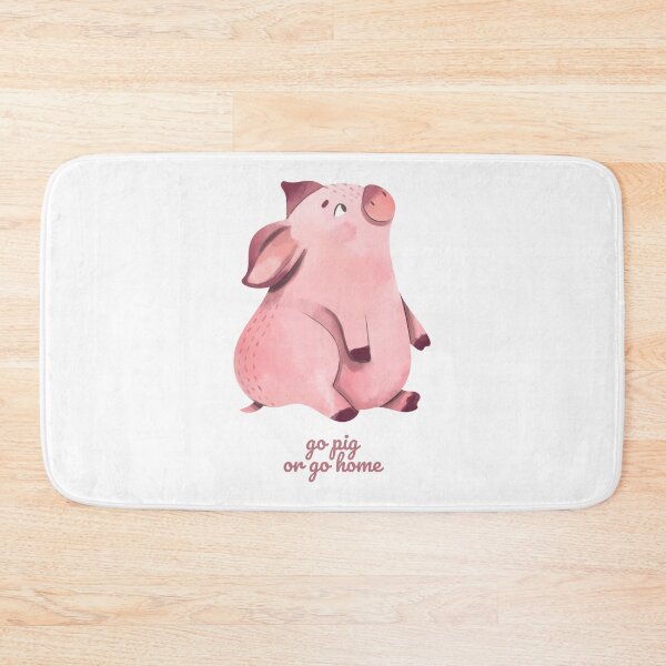 Item preview, Go Pig or Go Home designed and sold by Nathalie Aynié.