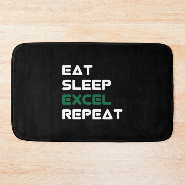 Item preview, Eat Sleep Excel Repeat designed and sold by gpsapparel.