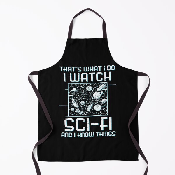 Item preview, That's What I Do Watch Sci-Fi And I Know Things Time Travel UFO Scientist Science Fiction Area-51 Exterrestrial Tee designed and sold by shirti.