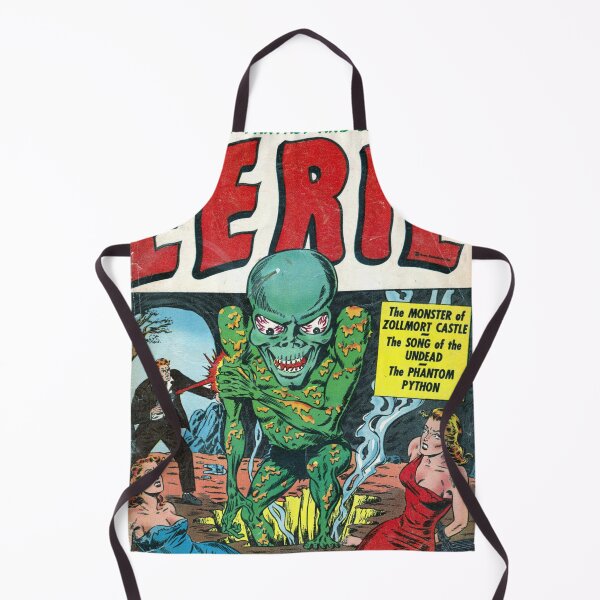 Item preview, Eerie Horror Comic Cover designed and sold by LittleIconShop.