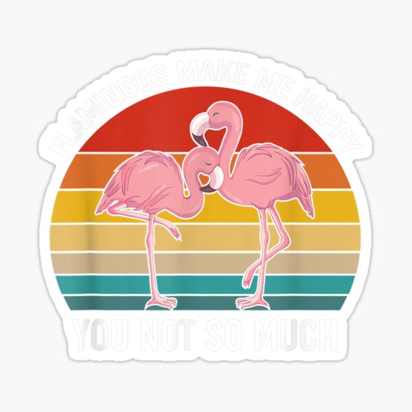 Flamingo Stickers Redbubble - roblox song id for shrimp flamingo