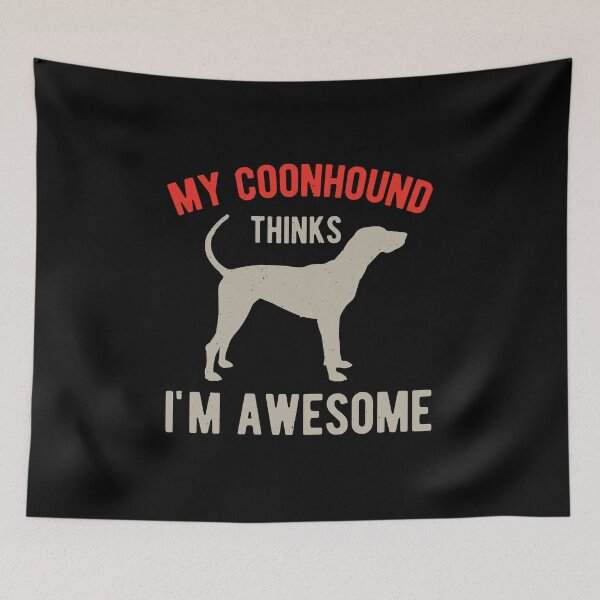Item preview, Funny Coonhound designed and sold by artworkbyrihen.
