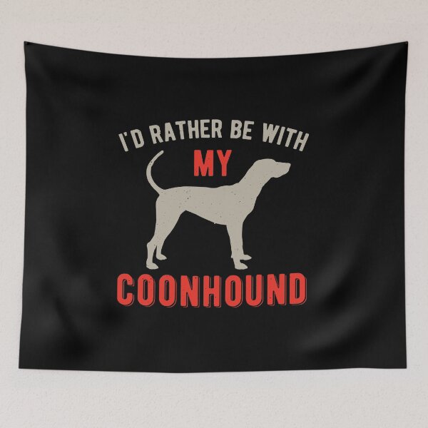Item preview, Funny Coonhound designed and sold by artworkbyrihen.