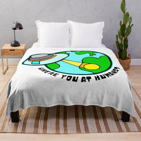 Item preview, Where You At Humans? designed and sold by KrazyScientist.