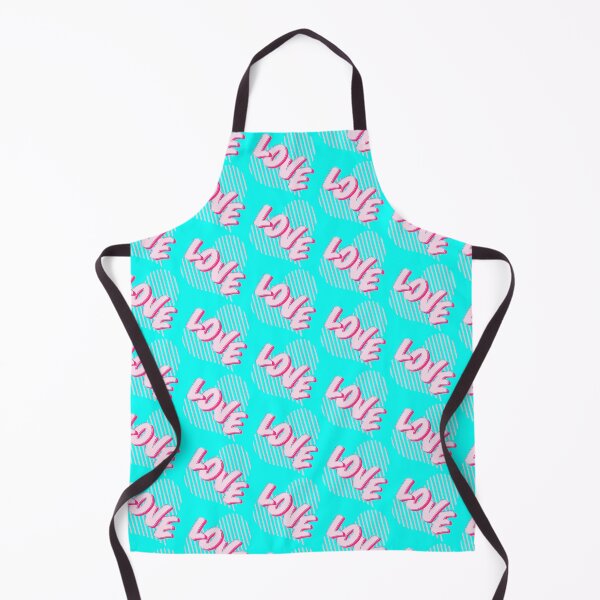 Item preview, LOVE pink heart striped designed and sold by MyREDBlack.