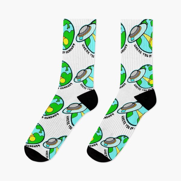 Item preview, Where You At Humans? designed and sold by KrazyScientist.