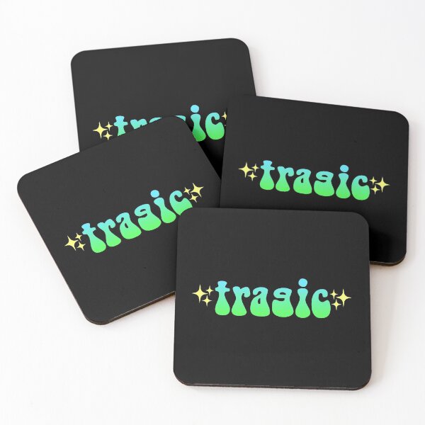 Item preview, tragic sparkly gradient Meme Text designed and sold by everything4eva.