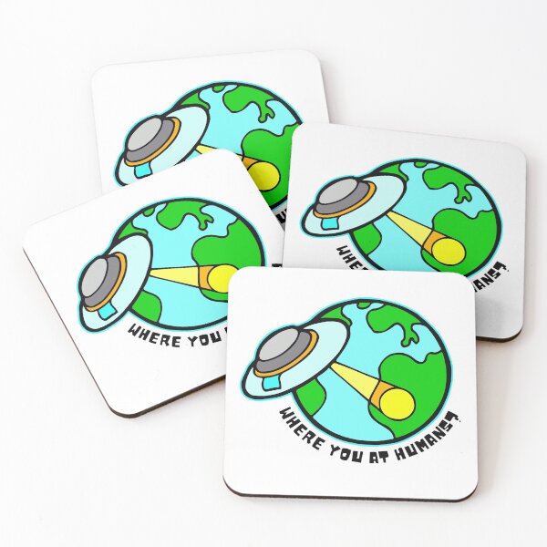 Item preview, Where You At Humans? designed and sold by KrazyScientist.