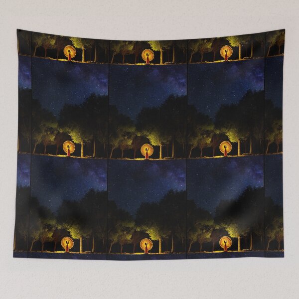 Item preview, Blue glowing in the dark dancing lady designed and sold by Kanchan1987.