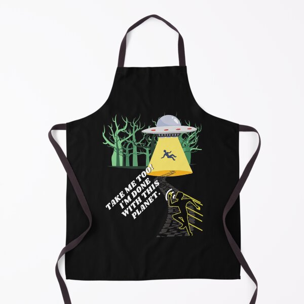 Item preview, I'm Done With This Planet - Funny Text designed and sold by BaldingSnail.